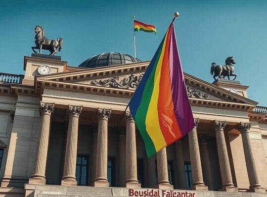 Bundestag Flies Rainbow Flag to Mark Anti-Homophobia International Day and LGBTQ+ Rights