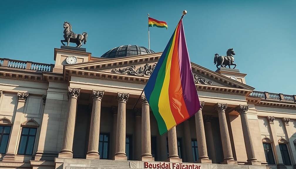 Bundestag Flies Rainbow Flag to Mark Anti-Homophobia International Day and LGBTQ+ Rights