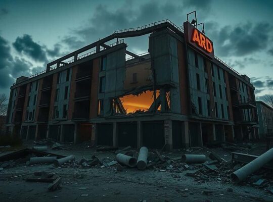 Russian Attack Devastates ARD Kiev Studio; Broadcasting Continues From Mobile Units