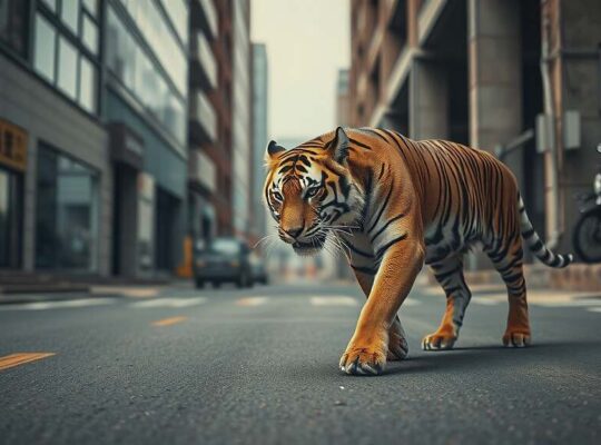Escaped Tiger Shot in Leipzig After Attacking Man, Injuring Helper