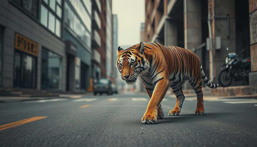 Escaped Tiger Shot in Leipzig After Attacking Man, Injuring Helper