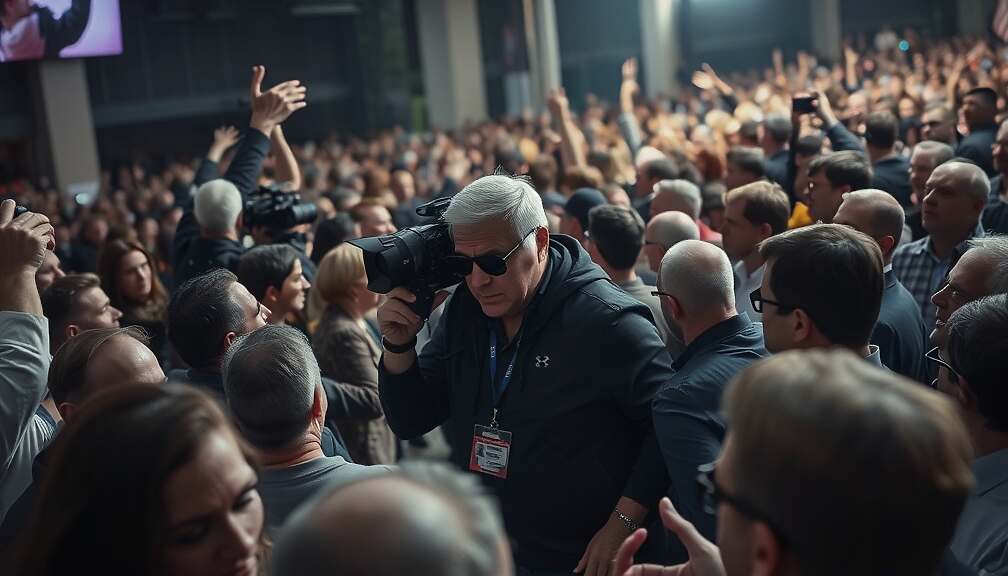 Journalist Repinski Expelled from CDU/SPD Party Event Amid Political Tensions