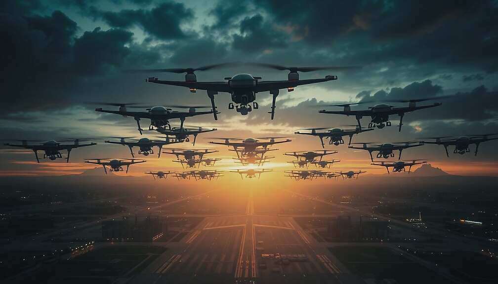 Ukraine Launches Massive Drone Attack on Russia, Citing Retaliation for Assaults