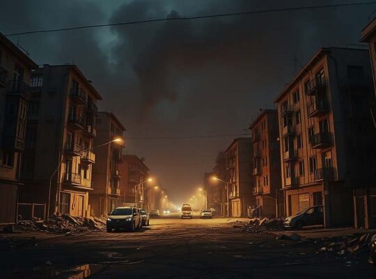 Russian Assault Wave Strikes Ukrainian Cities, Resulting in Casualties and Infrastructure Damage