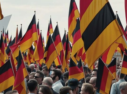 National Colors Divide Young German Politicians Over Patriotism and Extremism