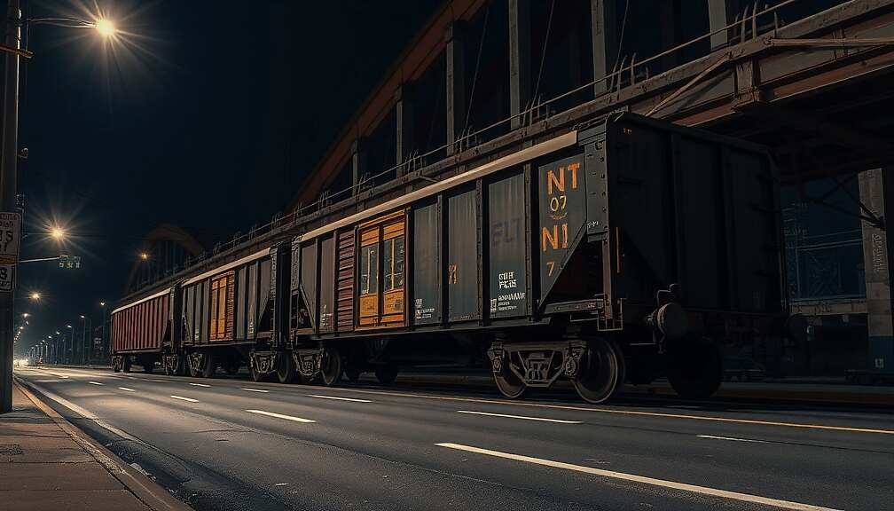 Freight Train Wagon Plummets from Munich Bridge, One Critically Injured
