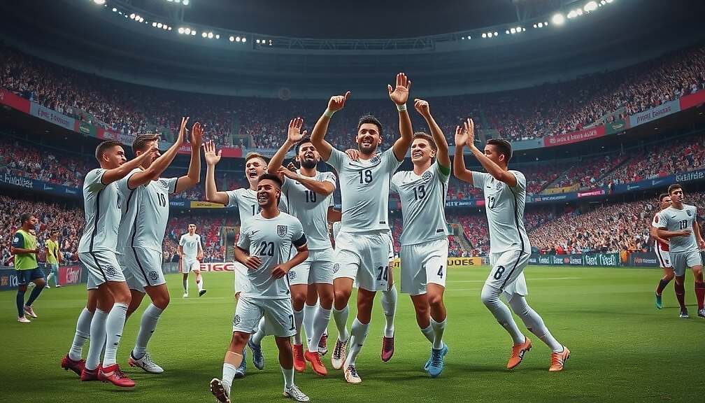 England Downs Croatia 4-2 in WM Opener, Securing Strong Start