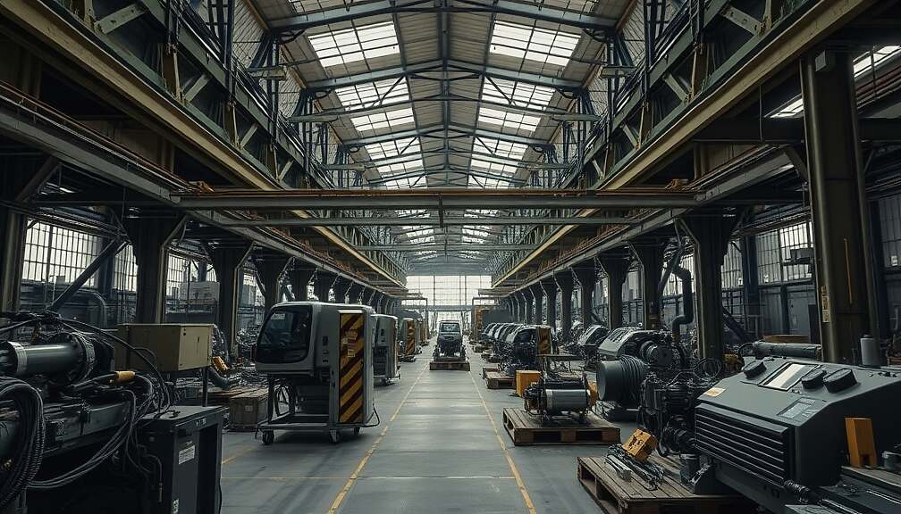 German Industrial Orders Drop Sharply in April Amid Automotive and Manufacturing Slumps