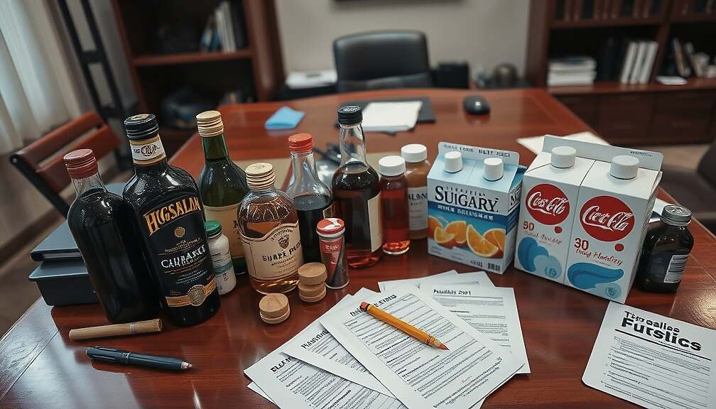 Politicians Push for Higher Sin Taxes on Alcohol, Tobacco, and Sugar to Combat Health Crises