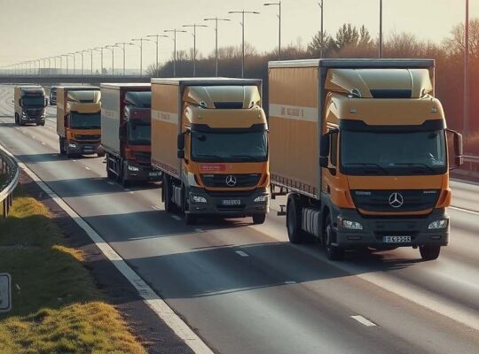 German Trucking Volumes Rise Indicating Upward Trend in Economic Activity