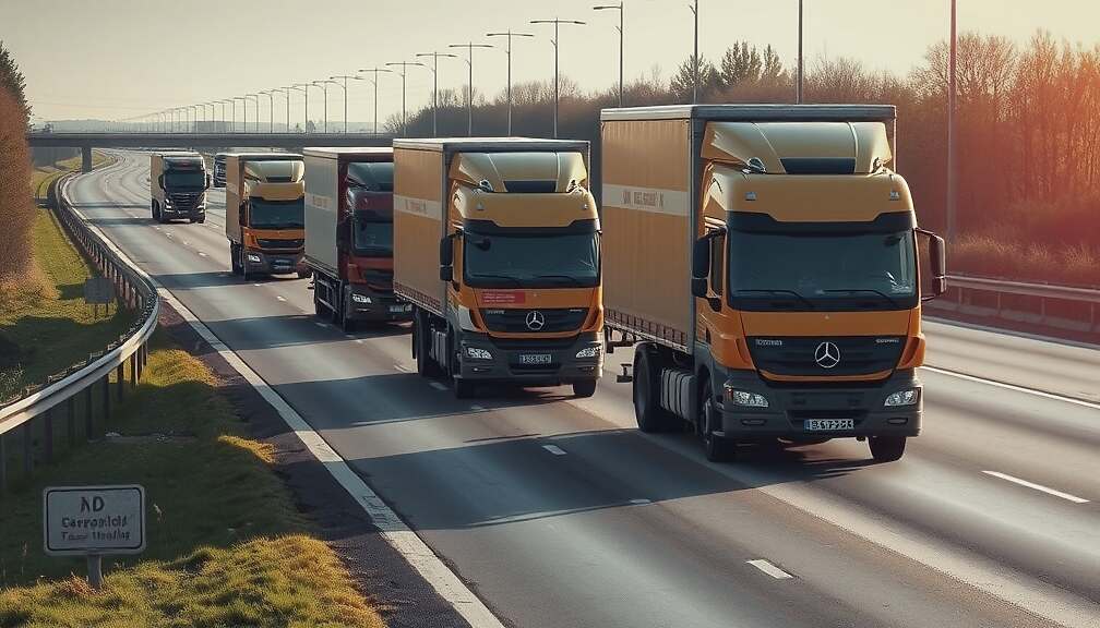 German Trucking Volumes Rise Indicating Upward Trend in Economic Activity