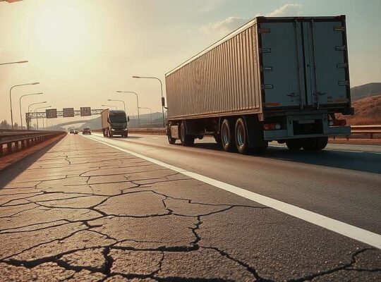 Heatwave Disrupts European Freight and Logistics, Threatening Economic Stability