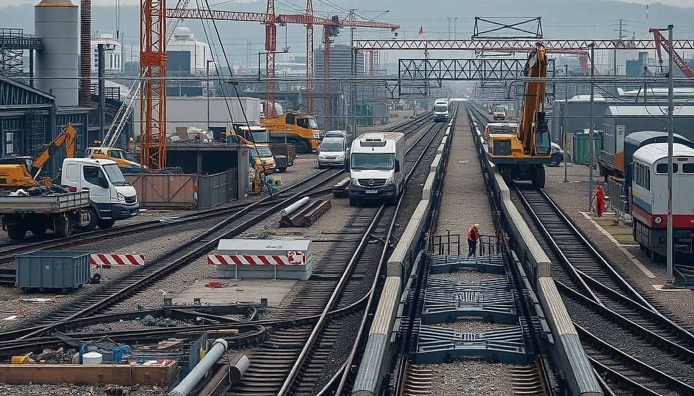 German Railway Disruptions Cost Billions to Key Industries Like Steel and Automotive