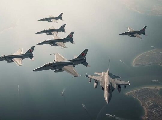 PLA Jets Surge Across Taiwan Strait, Intensifying China's Military Pressure