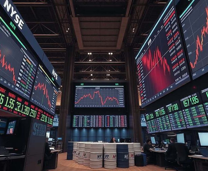 US Markets Decline Amid Iran Tensions as Crude Oil Prices Surge