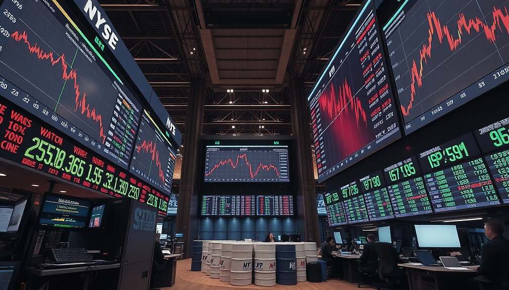 US Markets Decline Amid Iran Tensions as Crude Oil Prices Surge