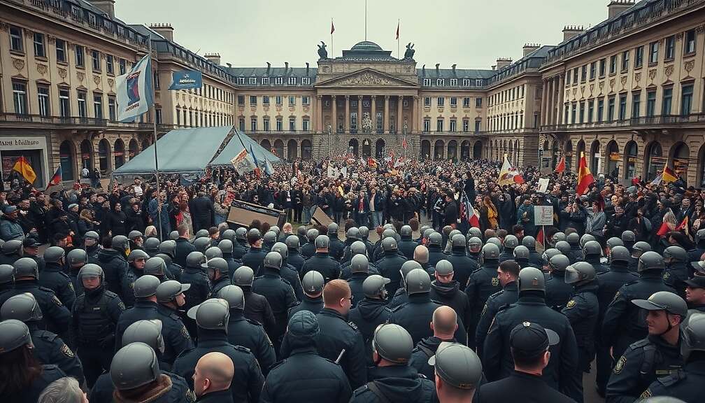 Police Brace for Potential Violence and Large Protests at AfD Party Congress