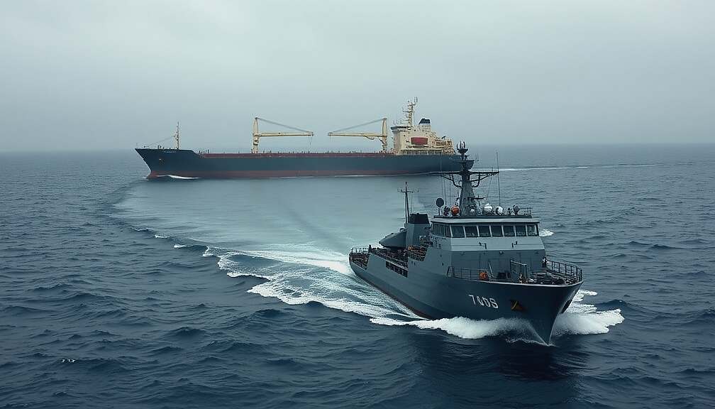 British Forces Intercept Russian Shadow Tanker in English Channel Operation
