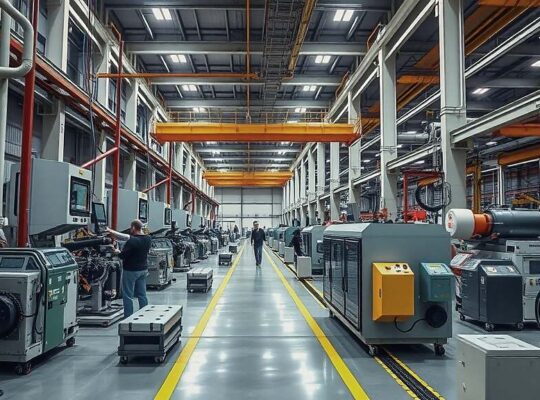 German Manufacturing Production Rises Slightly in April, Driven by Construction and Chemicals