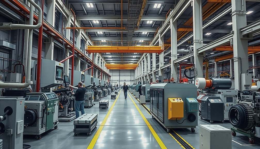 German Manufacturing Production Rises Slightly in April, Driven by Construction and Chemicals