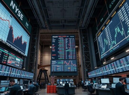 Mixed US Stock Market Opens Amid AI Concerns and Tensions Fall, Oil Prices Drop