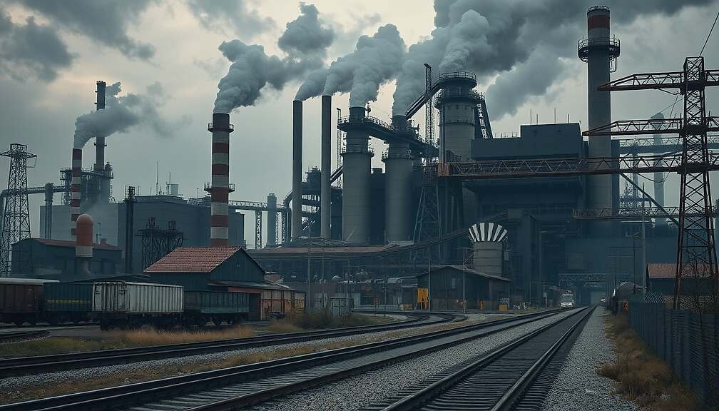 Rail Chaos Slows Steel Production as German Giants Suffer from Transport Disruptions
