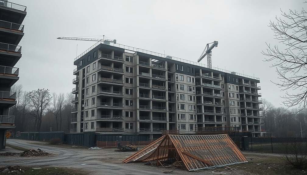 German Housing Construction Mood Dips as Uncertainty, Cancellations Persist