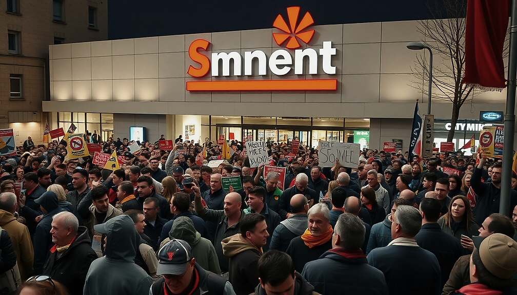 Verdi Strikes Kaufland Workers Over Low Wages and Profit Disparity