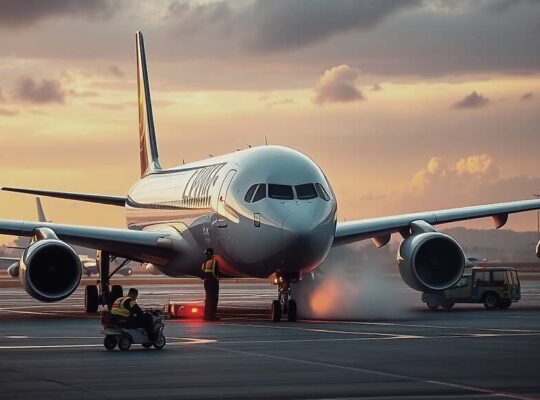 Lufthansa Dreamliner Suffers Sudden Nose Gear Collapse While Parked at Frankfurt Airport