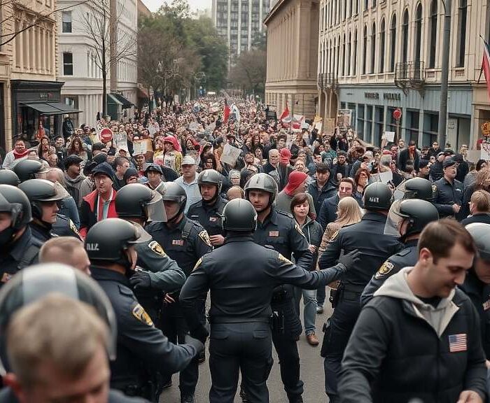 AfD Party Congress Faces High Risk of Violence Amid Massive Extremist Protests