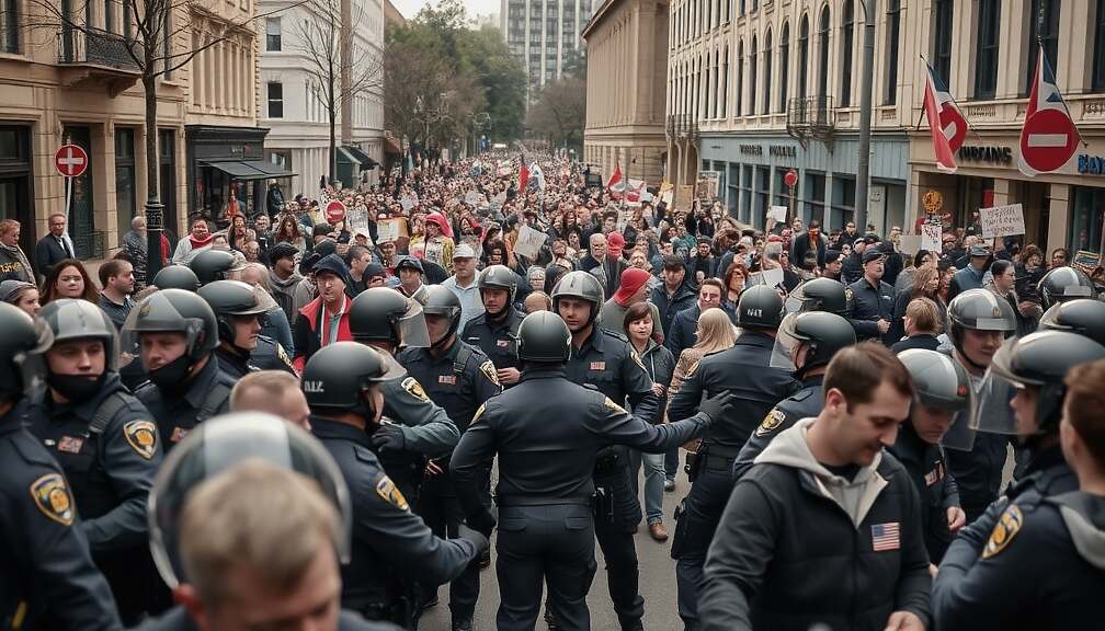 AfD Party Congress Faces High Risk of Violence Amid Massive Extremist Protests