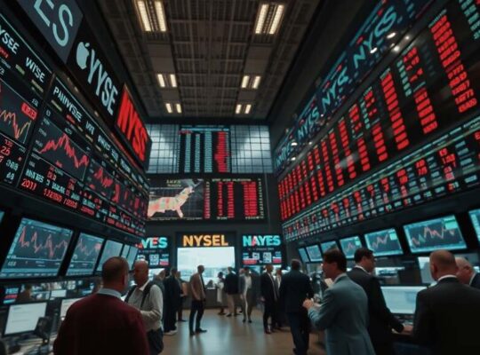 US Stocks Retreat After Initial Tech Gains Amid Inflation Fears
