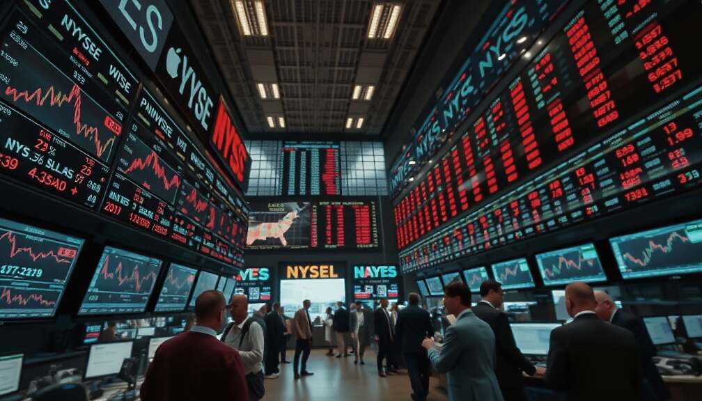 US Stocks Retreat After Initial Tech Gains Amid Inflation Fears