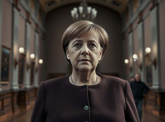 Angela Merkel's Portrait Set for Chancellery Gallery, Marking Entry into Political History