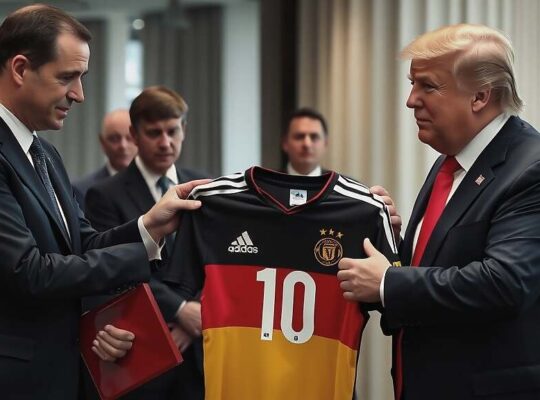 Merz Gifts Germany Jersey to Trump at G7 Summit Amid Ukraine and Middle East Talks