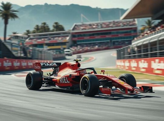 Hamilton Wins Barcelona GP, Scoring First Team Victory for Ferrari
