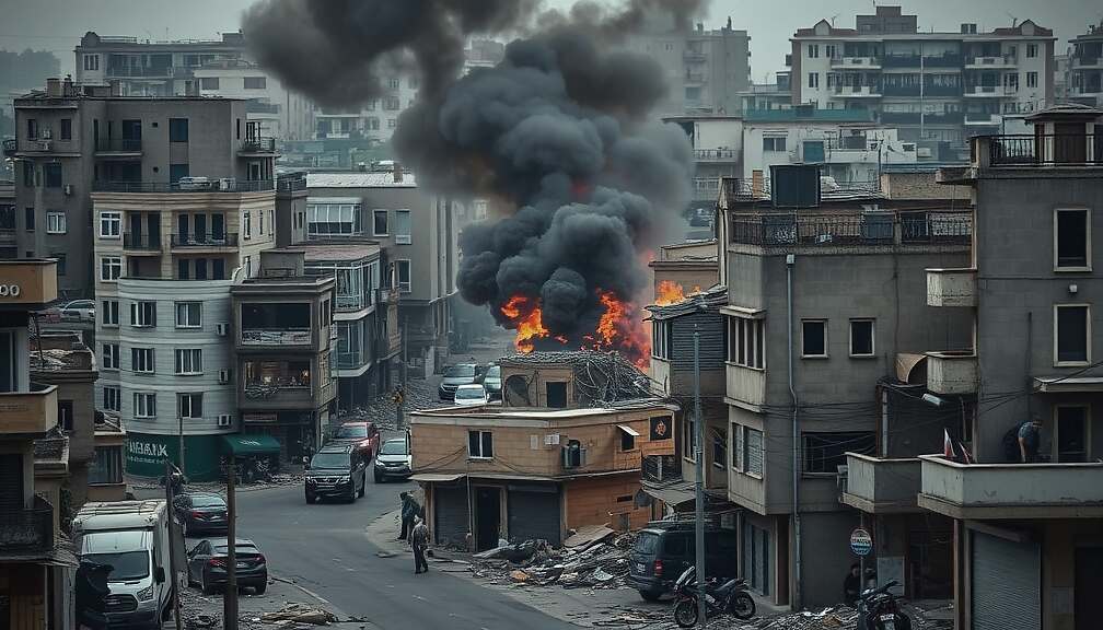 Israel Strikes Hezbollah Command Center in Beirut in Retaliation for Fire