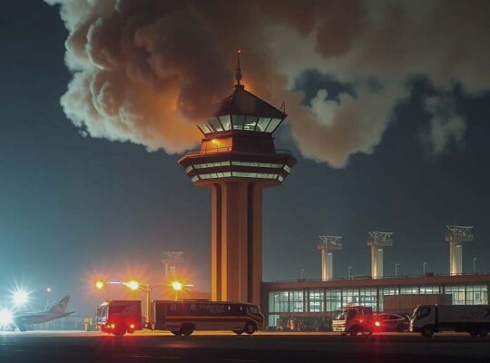 Munich Airport Fire Halts Operations, Disrupts European Air Traffic