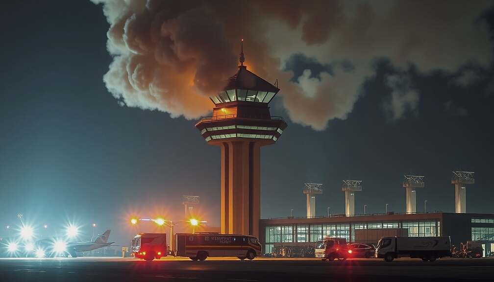 Munich Airport Fire Halts Operations, Disrupts European Air Traffic