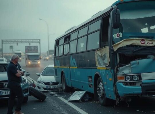 Syrian Bus Collision Claims 35 Lives, Highlighting Deteriorating Infrastructure Crisis