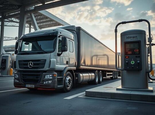German Minister Sees Progress in Building Hydrogen Network for Heavy-Duty Trucks