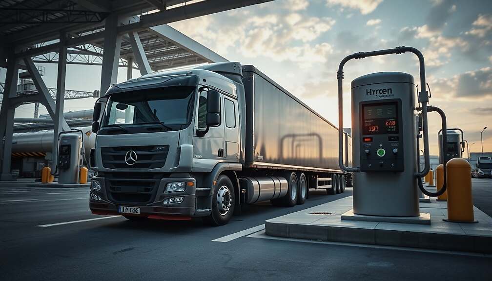 German Minister Sees Progress in Building Hydrogen Network for Heavy-Duty Trucks