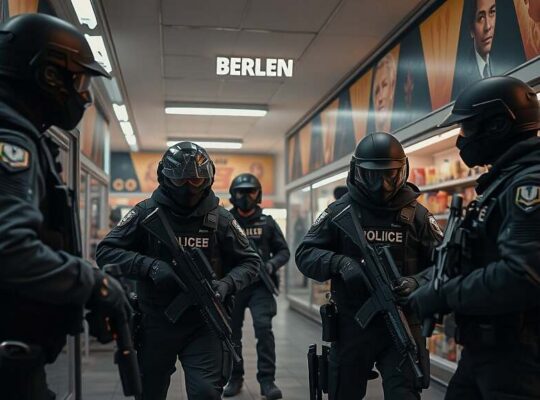 Berlin Supermarket Hostage Crisis Ends as Police Subdue Attacker Without Shots Fired