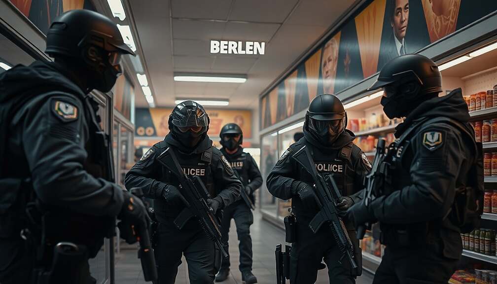 Berlin Supermarket Hostage Crisis Ends as Police Subdue Attacker Without Shots Fired