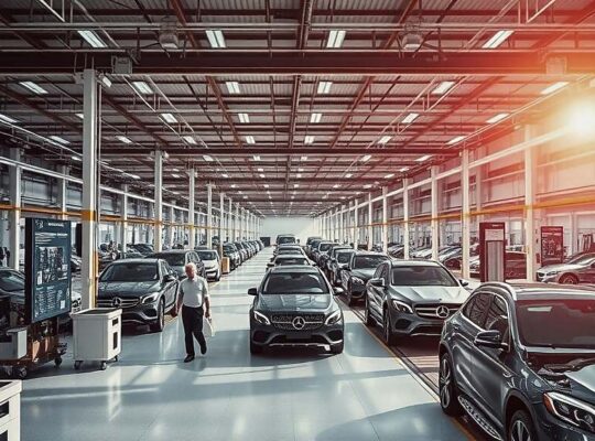 Mercedes Links Global Expansion to Protect German Jobs from Plant Closures