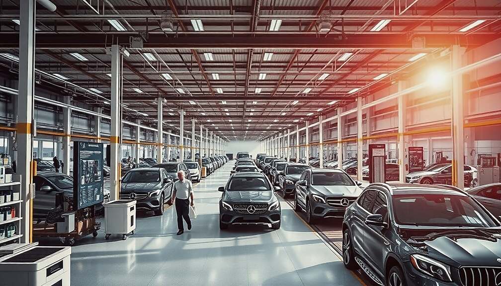Mercedes Links Global Expansion to Protect German Jobs from Plant Closures
