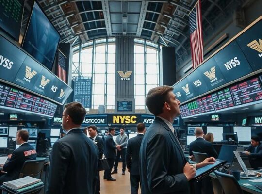 Mixed US Markets See Downturn in Dow Amid Geopolitical and Fed Uncertainty