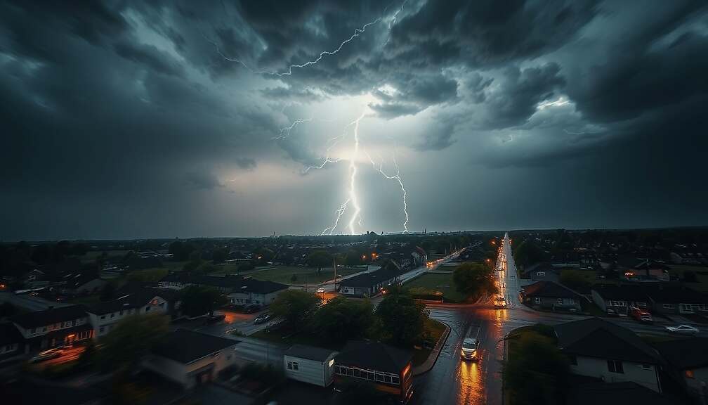 Heavy Thunderstorm Warnings Issued Across Germany, Potential Flooding and Hail Damage Ahead