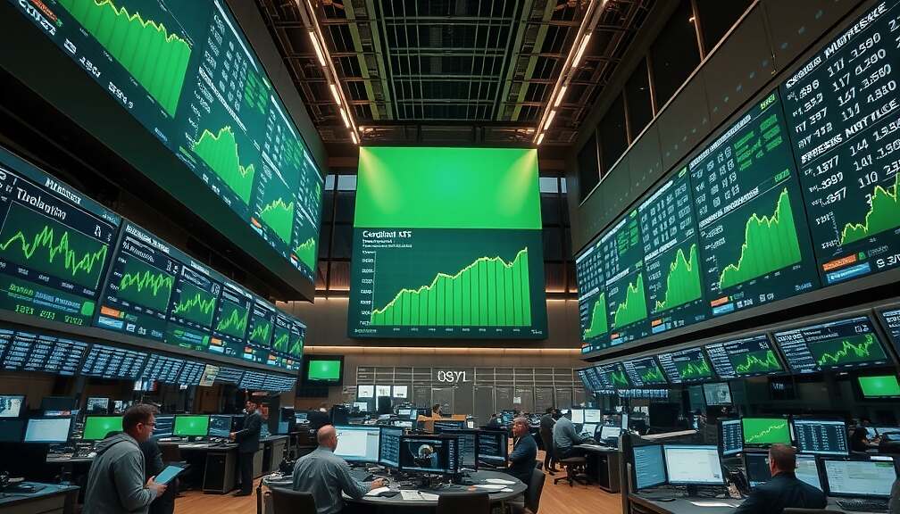 US Markets Rise on Easing Labor Data, Amid Shifting Economic Focus