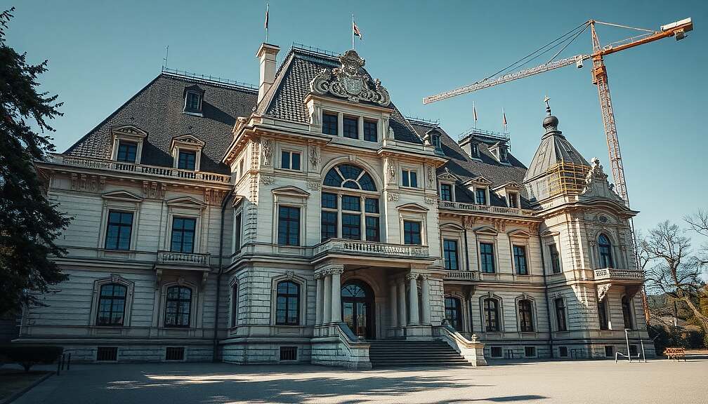 Steinmeier Defends Costly Schloss Bellevue Renovation, Citing 250-Year-Old Building's Structural Needs